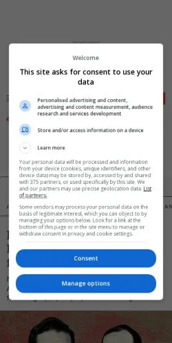 スポンサード記事向けのアメリカ合衆国メディア、The Real Dealのサイトプレビュー