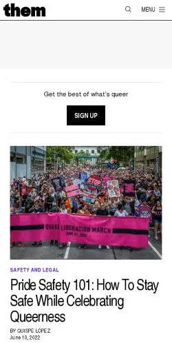 スポンサード記事向けのアメリカ合衆国メディア、Themのサイトプレビュー