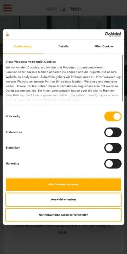Podgląd witryny Personalwissen Praxis, medium z kraju Niemcy do artykułów sponsorowanych