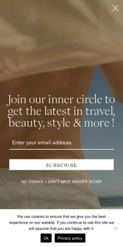 Anteprima del sito Citizen Femme, media di Regno Unito per articoli sponsorizzati