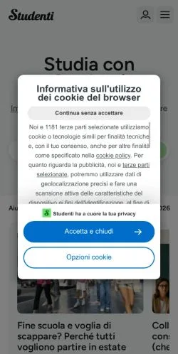 Forhåndsvisning af Studenti, medie fra Italien til sponsorerede artikler