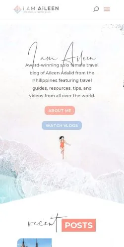 Anteprima del sito I Am Aileen, media di Stati Uniti per articoli sponsorizzati