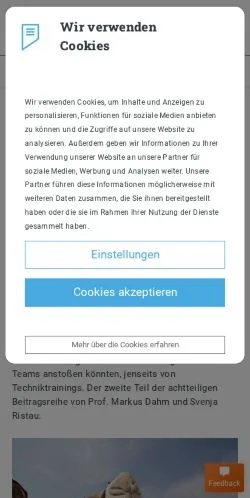 Vorschau der Website Consulting, Medium aus Deutschland für gesponserte Artikel