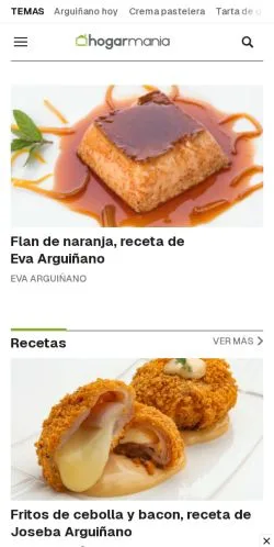 Vorschau der Website Hogarmania, Medium aus Spanien für gesponserte Artikel