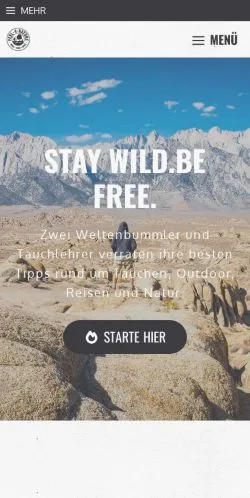 スポンサード記事向けのドイツメディア、Feel4nature Blogのサイトプレビュー