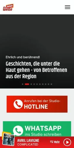 Anteprima del sito Die Neue Welle, media di Germania per articoli sponsorizzati