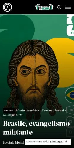 Anteprima del sito Rivista Contrasti, media di Italia per articoli sponsorizzati