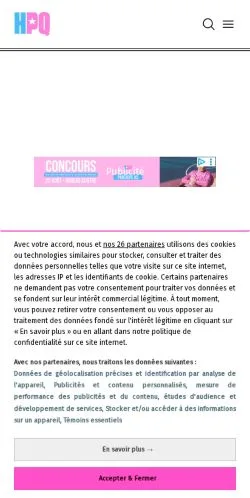 Anteprima del sito Hollywood PQ, media di Canada per articoli sponsorizzati