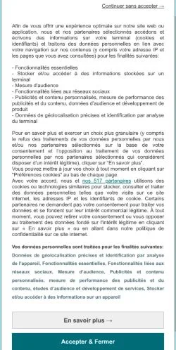 Preview of the Bourse Inside website, a media outlet in France for sponsored articles