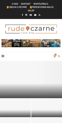 Anteprima del sito Rudeiczarne, media di Polonia per articoli sponsorizzati