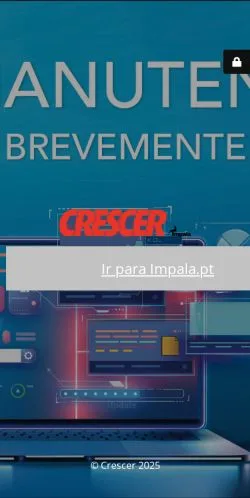 Anteprima del sito Revista Crescer, media di Portogallo per articoli sponsorizzati