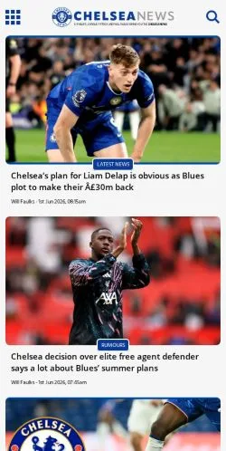 Anteprima del sito Chelsea News, media di Stati Uniti per articoli sponsorizzati