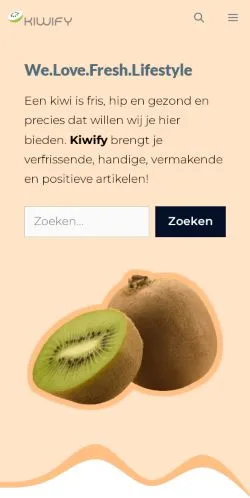 Vorschau der Website Kiwify, Medium aus Niederlande für gesponserte Artikel