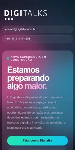 Forhåndsvisning af Digitalks, medie fra Brasilien til sponsorerede artikler