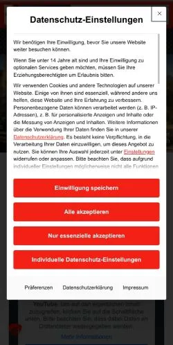 Anteprima del sito Am Das Österreichische Automagazin, media di Austria per articoli sponsorizzati