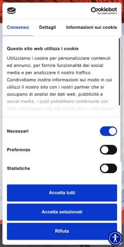Podgląd witryny Manageritalia, medium z kraju Włochy do artykułów sponsorowanych