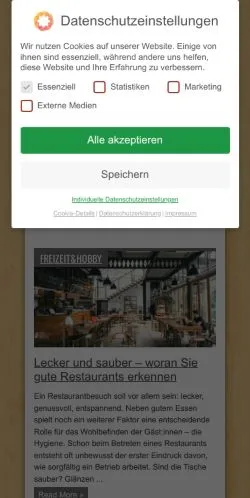 Forhåndsvisning af German Blogs, medie fra Tyskland til sponsorerede artikler