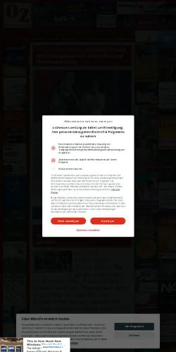 Podgląd witryny Osthessen-Zeitung, medium z kraju Niemcy do artykułów sponsorowanych