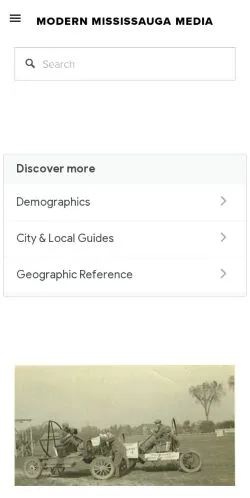 Anteprima del sito Modern Mississauga, media di Canada per articoli sponsorizzati