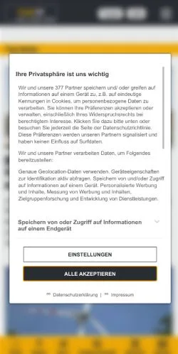Preview of the Linth24 website, a media outlet in Switzerland for sponsored articles