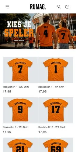 Vorschau der Website RUMAG, Medium aus Niederlande für gesponserte Artikel