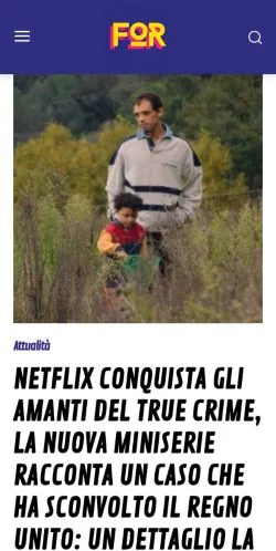 Anteprima del sito Fortementein, media di Italia per articoli sponsorizzati