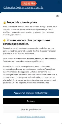 Anteprima del sito L'Echommerces, media di Francia per articoli sponsorizzati