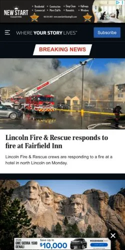 Forhåndsvisning af Lincoln Journal Star, medie fra USA til sponsorerede artikler