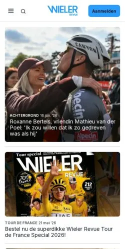 Podgląd witryny Wieler Revue, medium z kraju Holandia do artykułów sponsorowanych