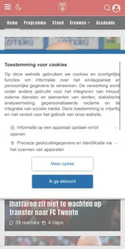 Anteprima del sito Twente Insite, media di Paesi Bassi per articoli sponsorizzati
