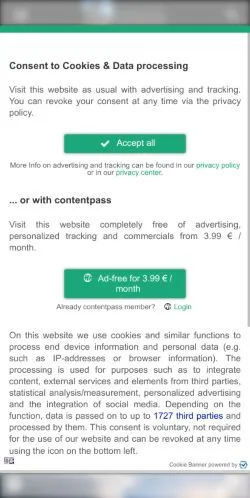 Anteprima del sito Medienportal Grimma, media di Germania per articoli sponsorizzati
