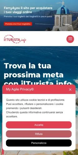 Anteprima del sito Ilturista, media di Italia per articoli sponsorizzati