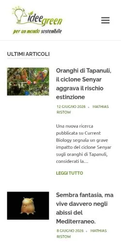 Forhåndsvisning af Idee Green, medie fra Italien til sponsorerede artikler