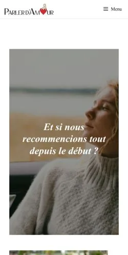 Anteprima del sito Parler D'Amour, media di Francia per articoli sponsorizzati