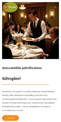 スポンサード記事向けのフィンランドメディア、Silvopleeのサイトプレビュー
