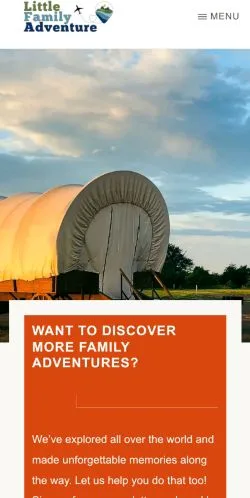 Anteprima del sito Little Family Adventure, media di Stati Uniti per articoli sponsorizzati