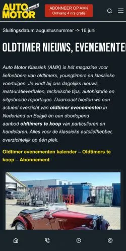 Anteprima del sito AMK, media di Paesi Bassi per articoli sponsorizzati