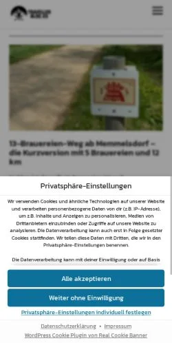 Anteprima del sito Travellerblog, media di Germania per articoli sponsorizzati