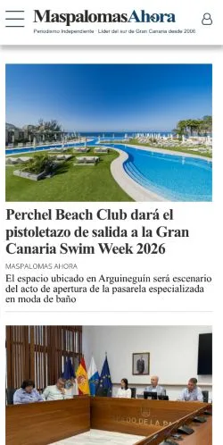 Anteprima del sito Maspalomas Ahora, media di Spagna per articoli sponsorizzati