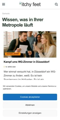 Anteprima del sito Citypano, media di Germania per articoli sponsorizzati