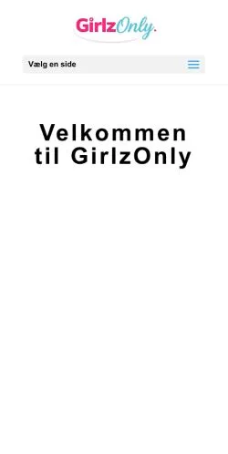 Anteprima del sito GirlZonly, media di Danimarca per articoli sponsorizzati
