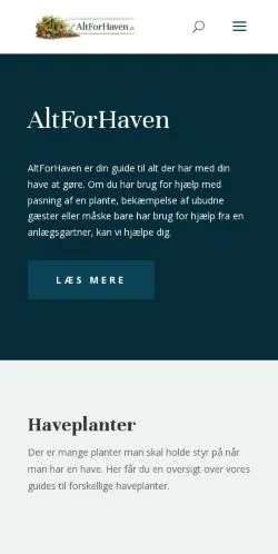 Pré-visualização do site Alt For Haven, meio de Dinamarca para artigos patrocinados