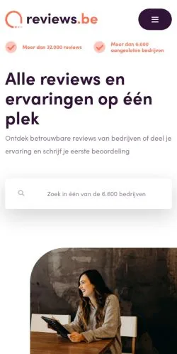 Anteprima del sito Reviews, media di Belgio per articoli sponsorizzati