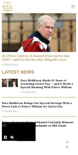 Forhåndsvisning af The Royal Observer, medie fra USA til sponsorerede artikler