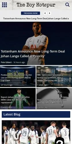 Anteprima del sito The Boy Hotspur, media di Stati Uniti per articoli sponsorizzati