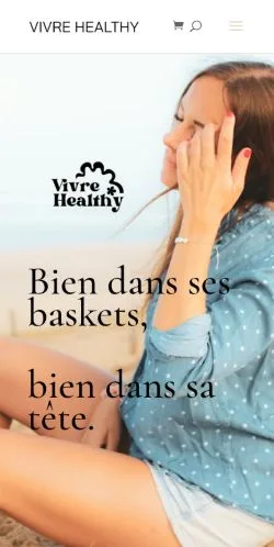 Anteprima del sito Vivre Healthy, media di Francia per articoli sponsorizzati