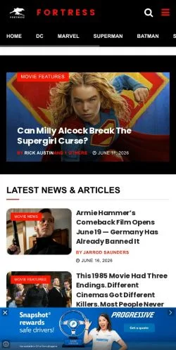 Anteprima del sito Fortress Of Solitude, media di Stati Uniti per articoli sponsorizzati