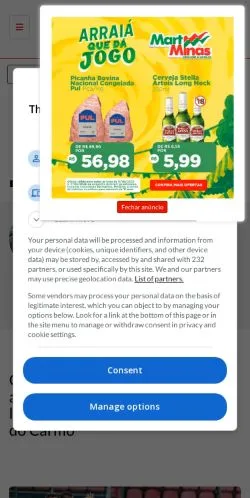 스폰서 기사용 브라질 매체 Defatoonline 사이트 미리보기