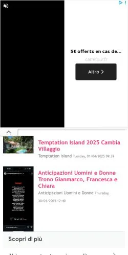 スポンサード記事向けのアメリカ合衆国メディア、News UEDのサイトプレビュー