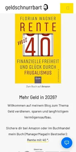 Anteprima del sito Geldschnurrbart, media di Germania per articoli sponsorizzati